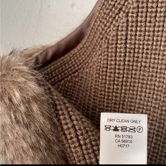 Maurices Brown Faux Fur Vest - Picture 5 of 5